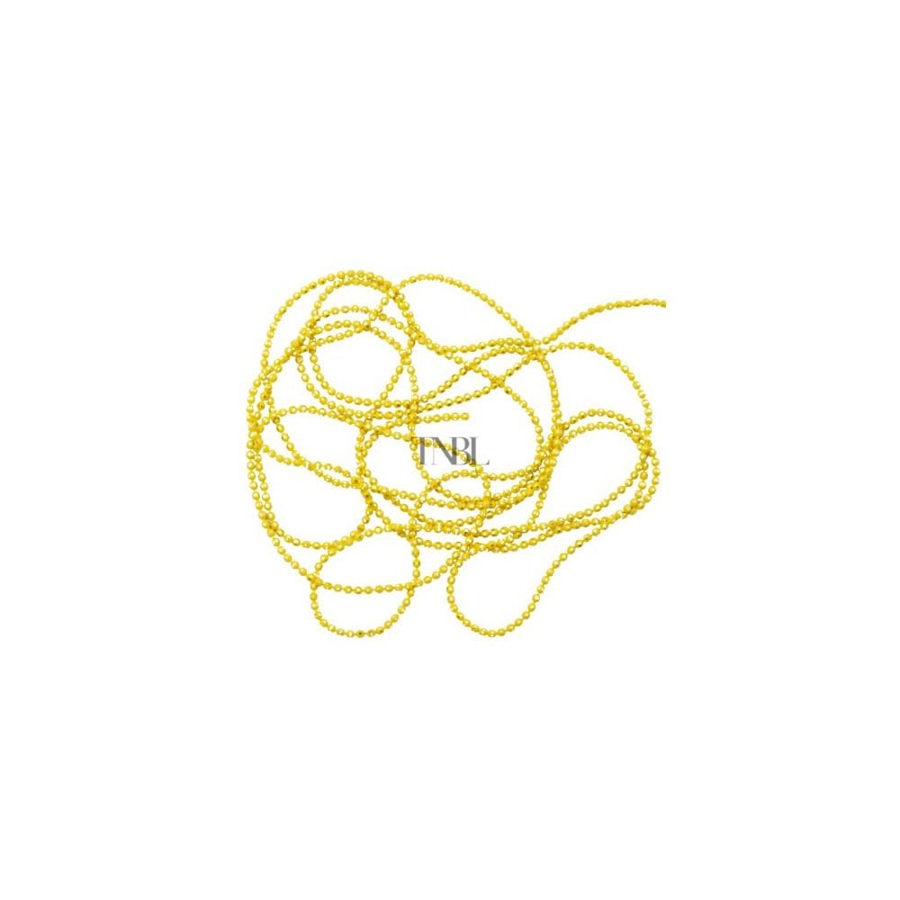 Beaded Chain - Yellow & Gold