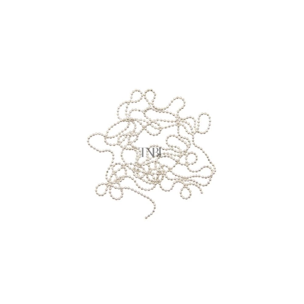 Beaded Chain Silver