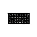 Nail Art Stamping Plate - #T22