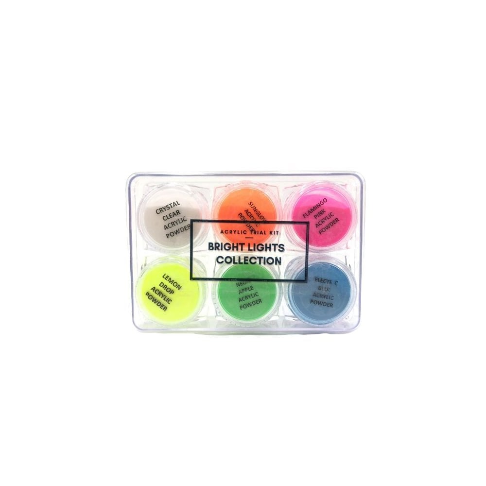 TNBL Acrylic Powder - Bright Lights Collection Trial Kit (6 x 3g)