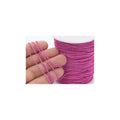 Beaded Chain - Fuschia & Gold