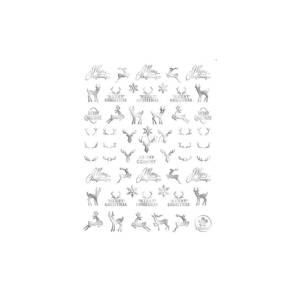 Sticker - Christmas CB148 (3COLOURS)