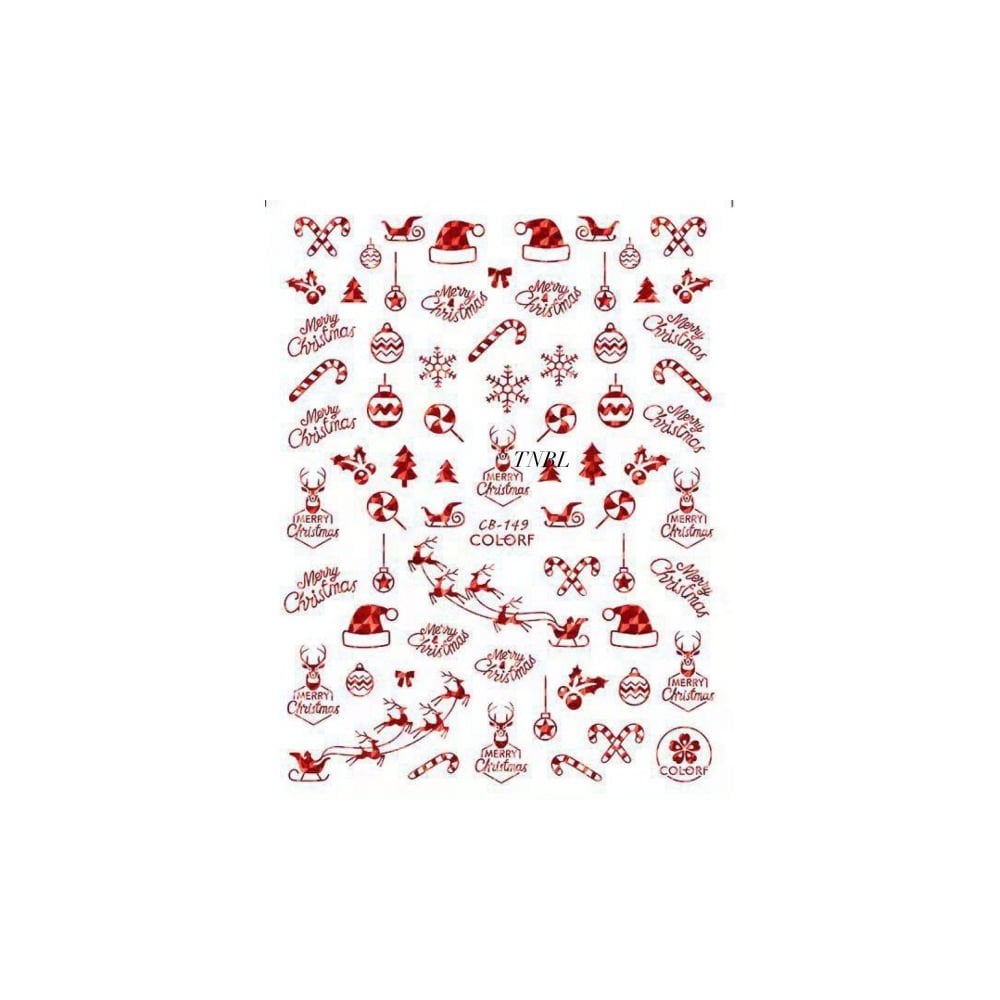 Sticker - Christmas CB149 (3COLOURS)