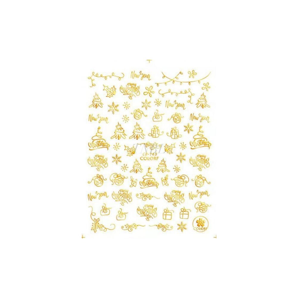 Sticker - Christmas (Whole Set x 15pcs)