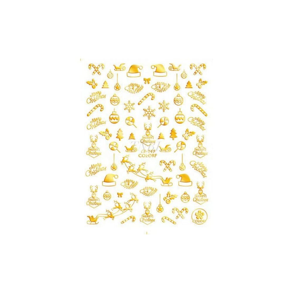 Sticker - Christmas (Whole Set x 15pcs)