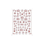 Sticker - Christmas (Red Set)