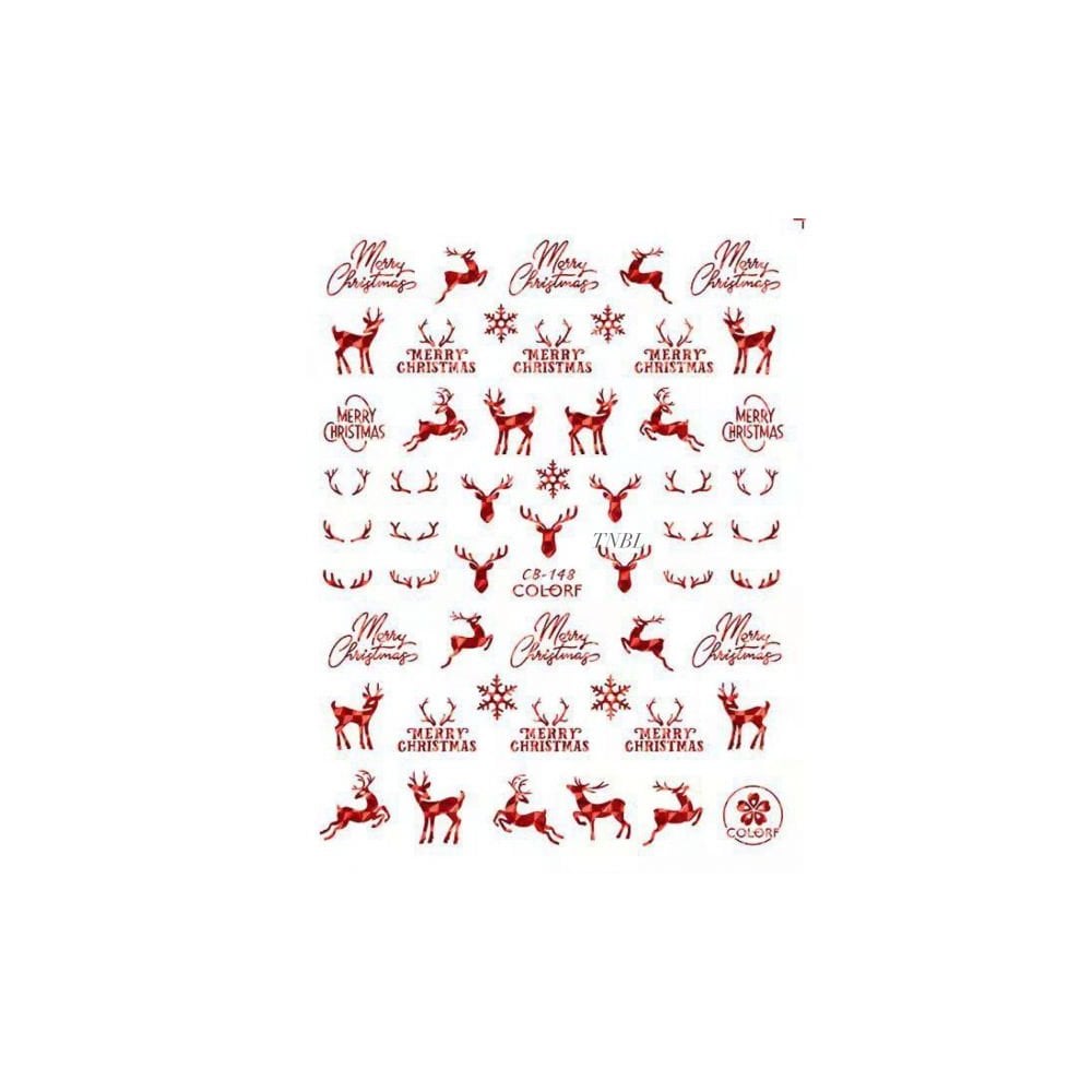 Sticker - Christmas (Red Set)