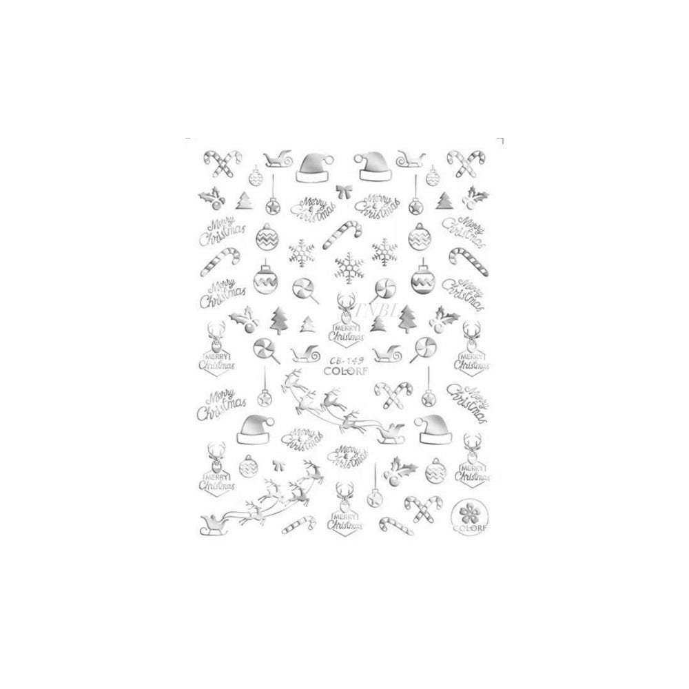 Sticker - Christmas (Silver Set)