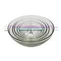 Classic Round Glass Soak Off Bowl