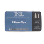 Natural Ultra Professional C-Curve Square Nail Tips Refill Bag (With Well)