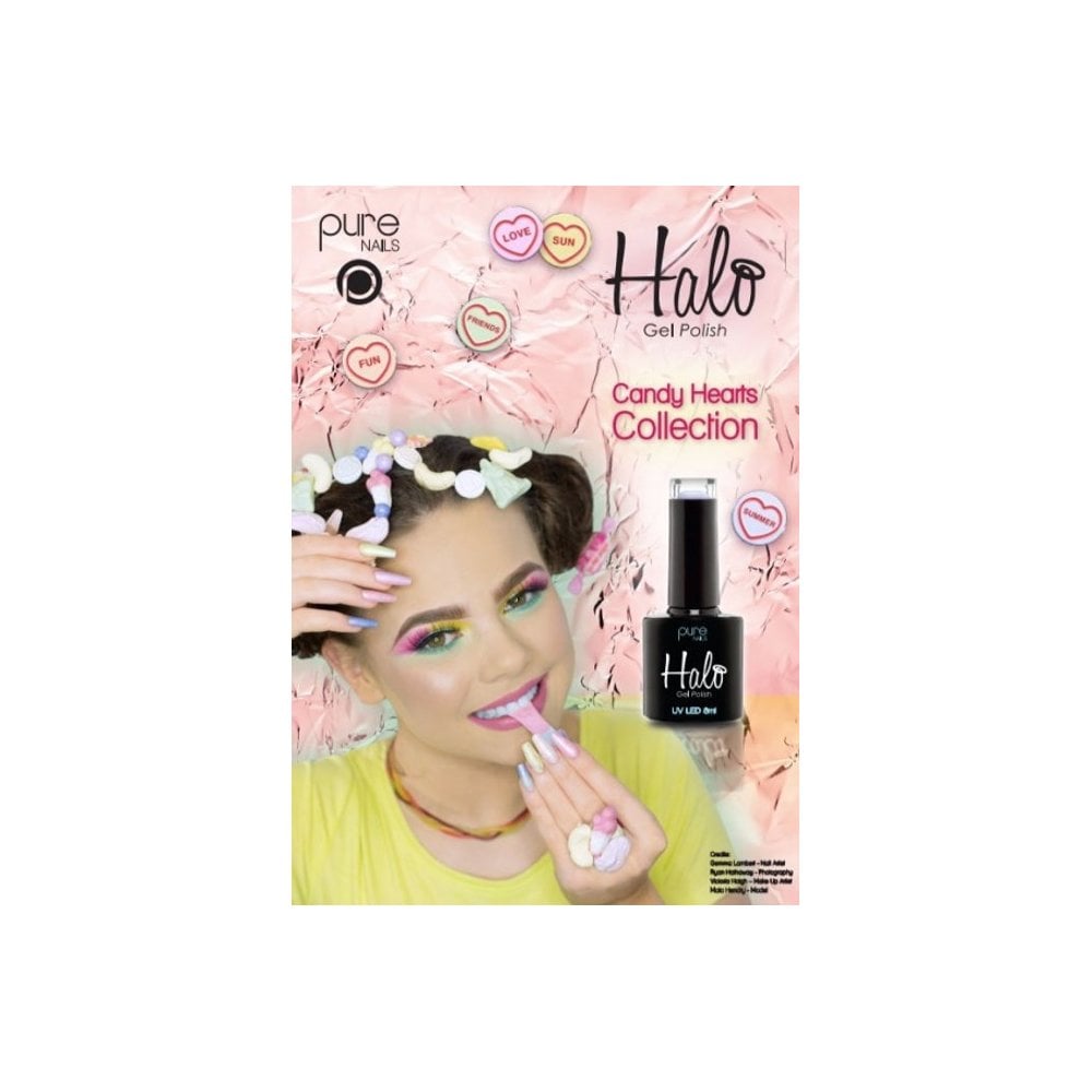 HALO Salon Poster Size A2 - Candy Heart