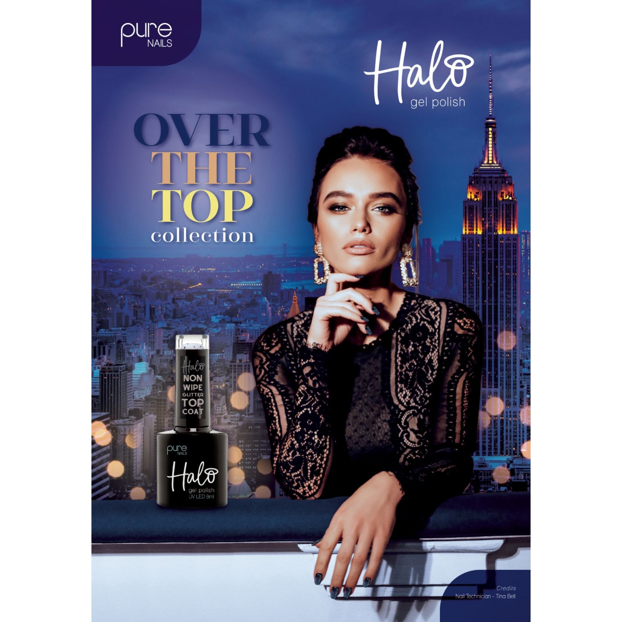 HALO Salon Poster Size A2 - Over The Top
