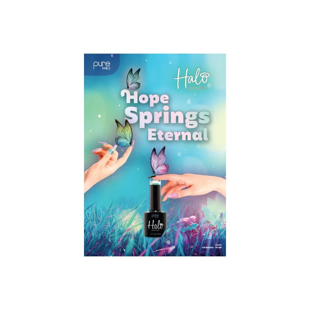 HALO Salon Poster Size A2 - Hope Springs Eternal