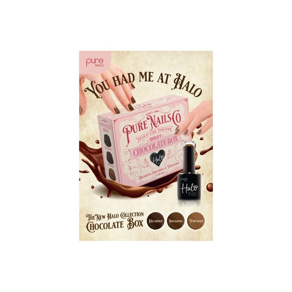 HALO Salon Poster Size A2 - Chocolate Box