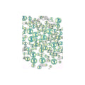 Green Opal Crystals Mixed Sizes 300pcs