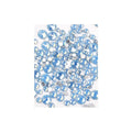 Blue Opal Crystals Mixed Sizes 300pcs