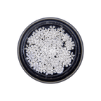 Mixed Size White Snowflakes