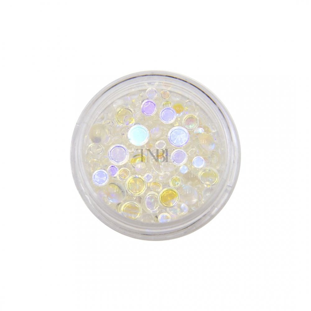 3D Stack Oval Mermaid Drops 5 Colours
