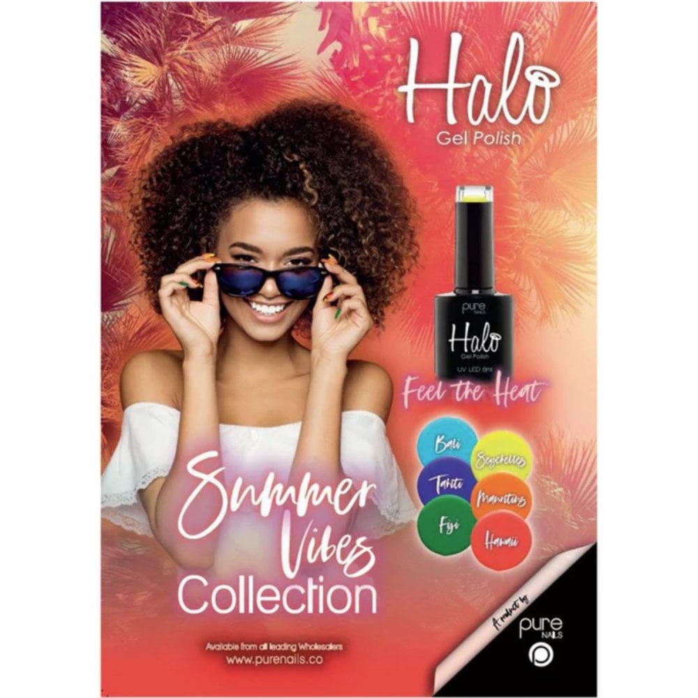 HALO Salon Poster Size A1 - Summer Vibes