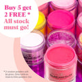 Glam and Glits 1oz Buy 5 get 2 free* OFFER (Receive 2 random colours for FREE)