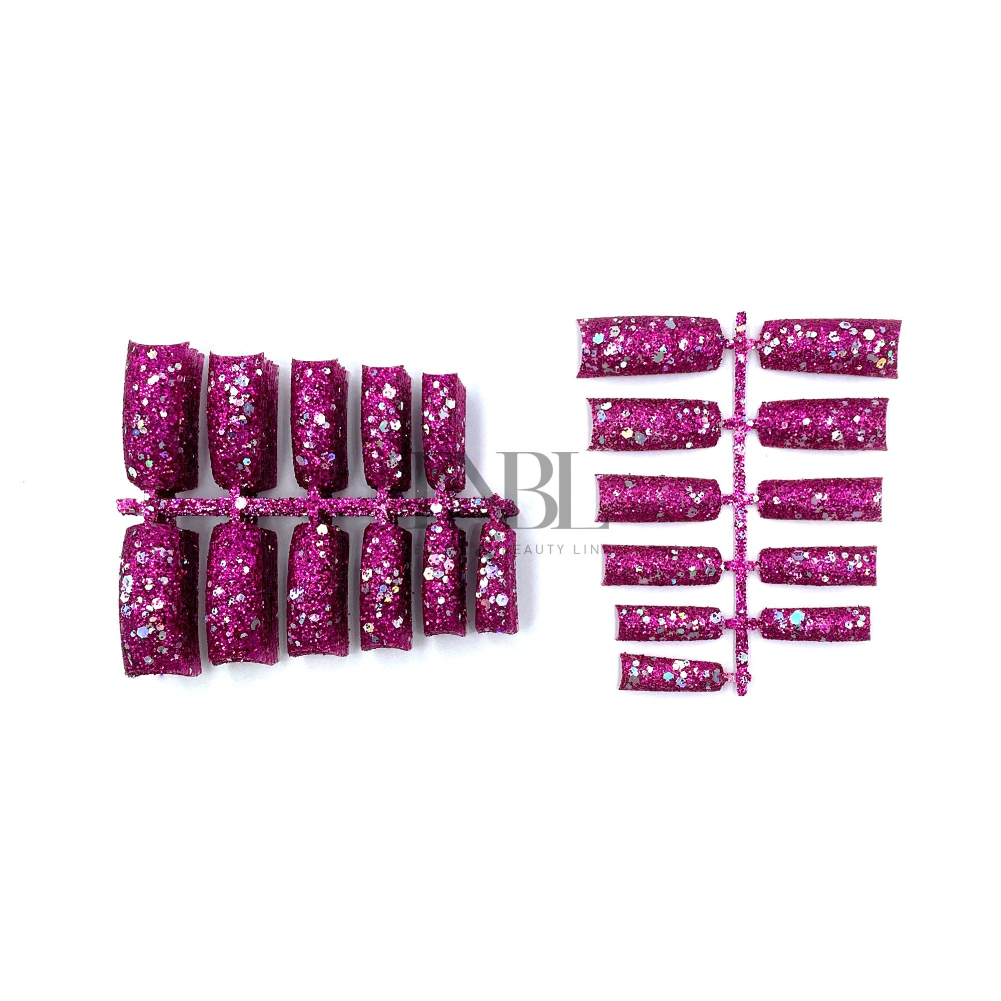 Glitter Nail Tips 110pcs #15