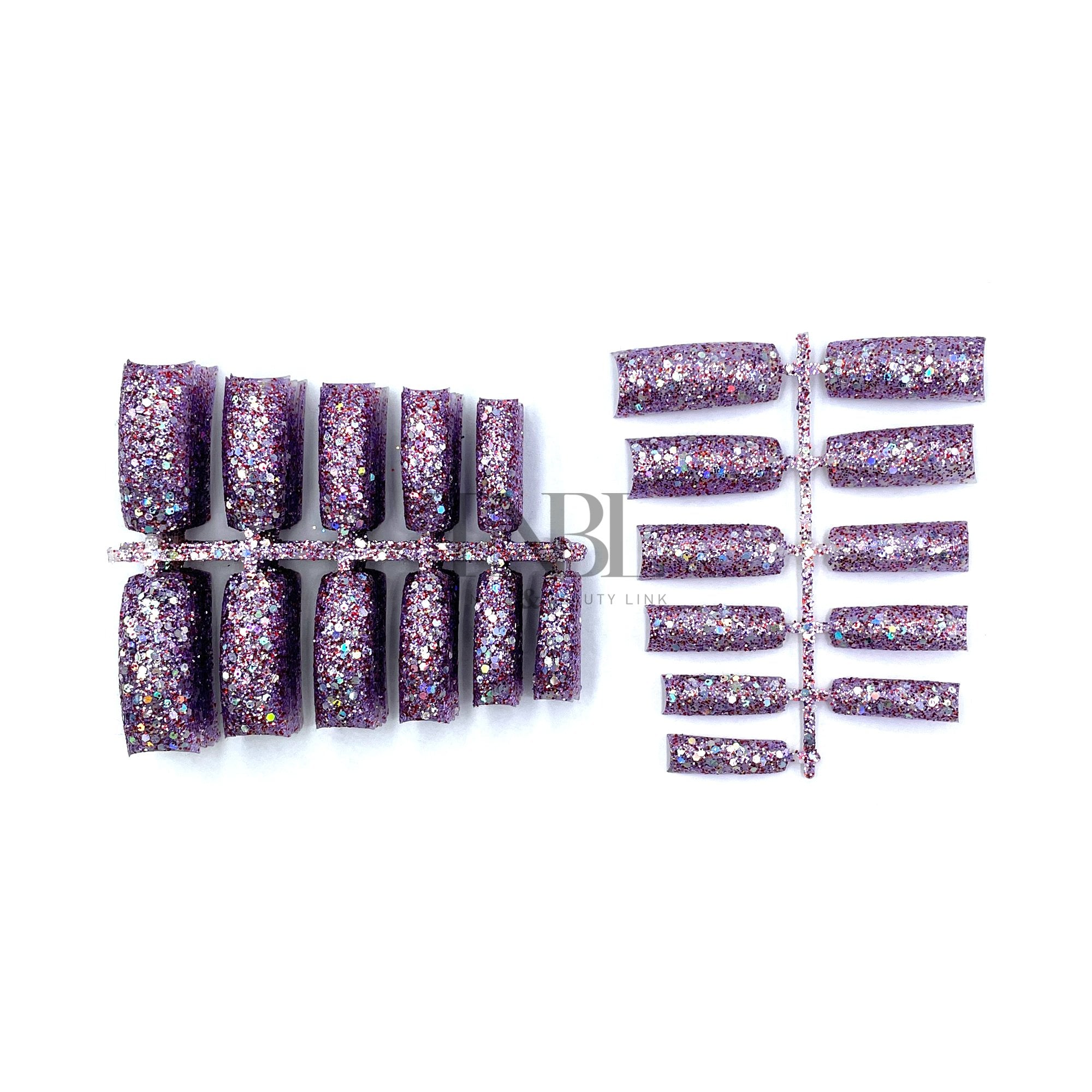 Glitter Nail Tips 110pcs #16