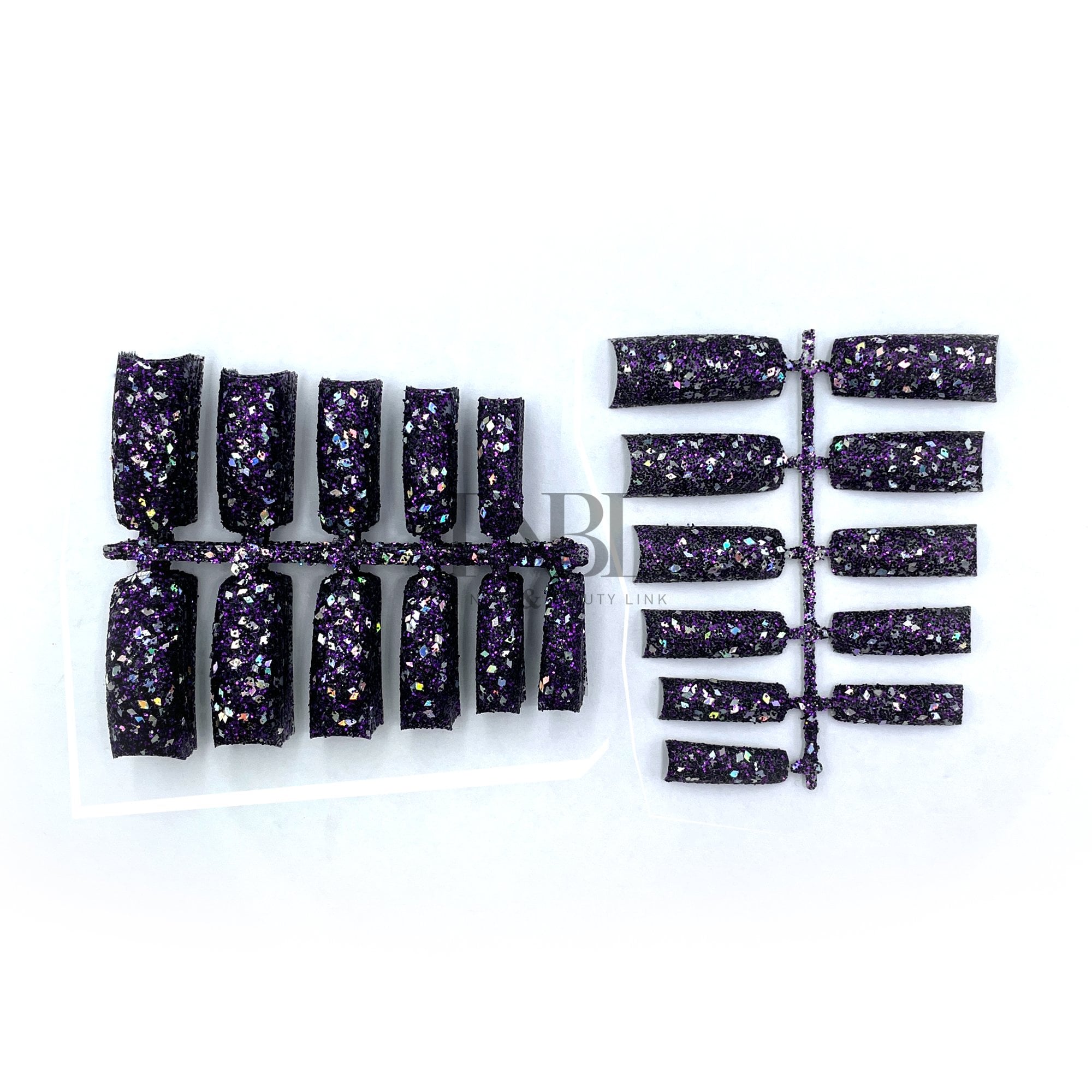 Glitter Nail Tips 110pcs #18