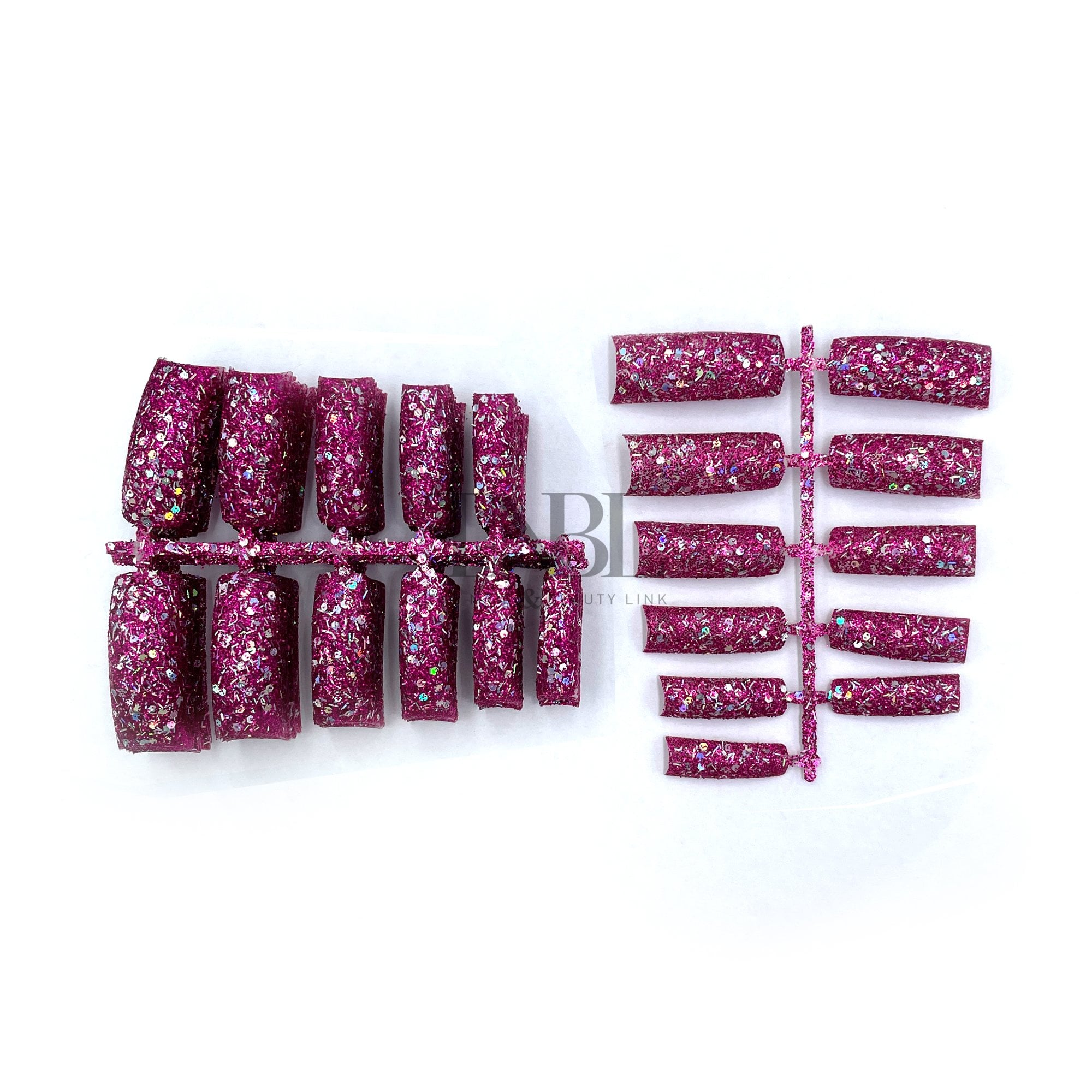 Glitter Nail Tips 110pcs #22