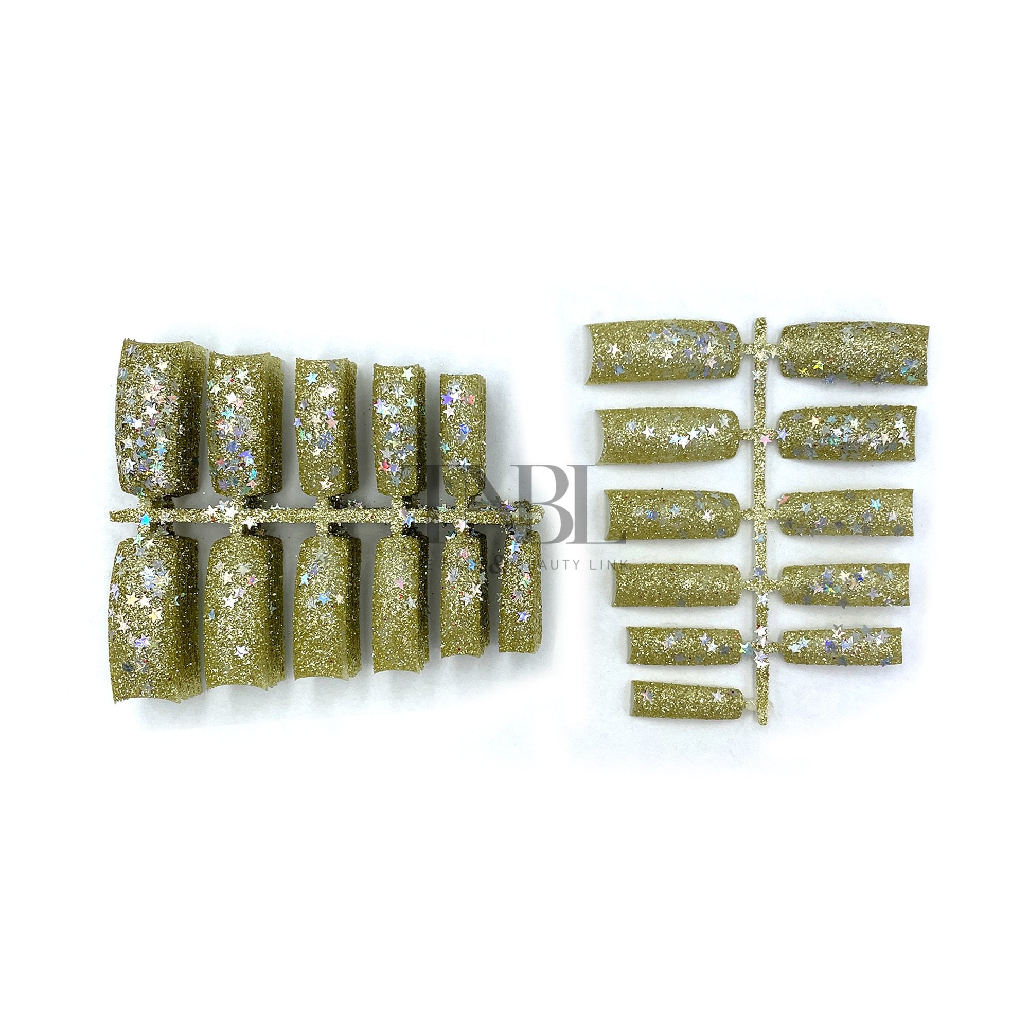 Glitter Nail Tips 110pcs #27