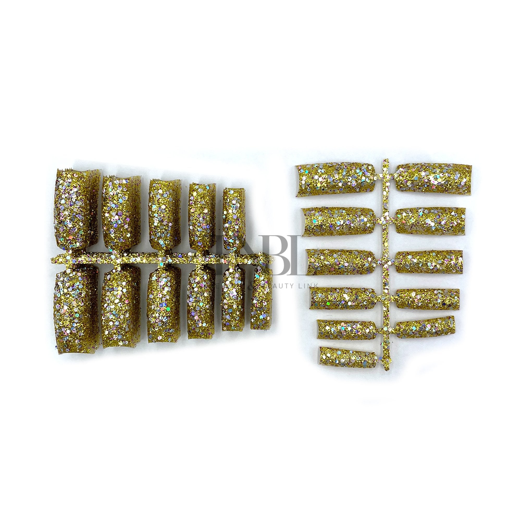 Glitter Nail Tips 110pcs #29