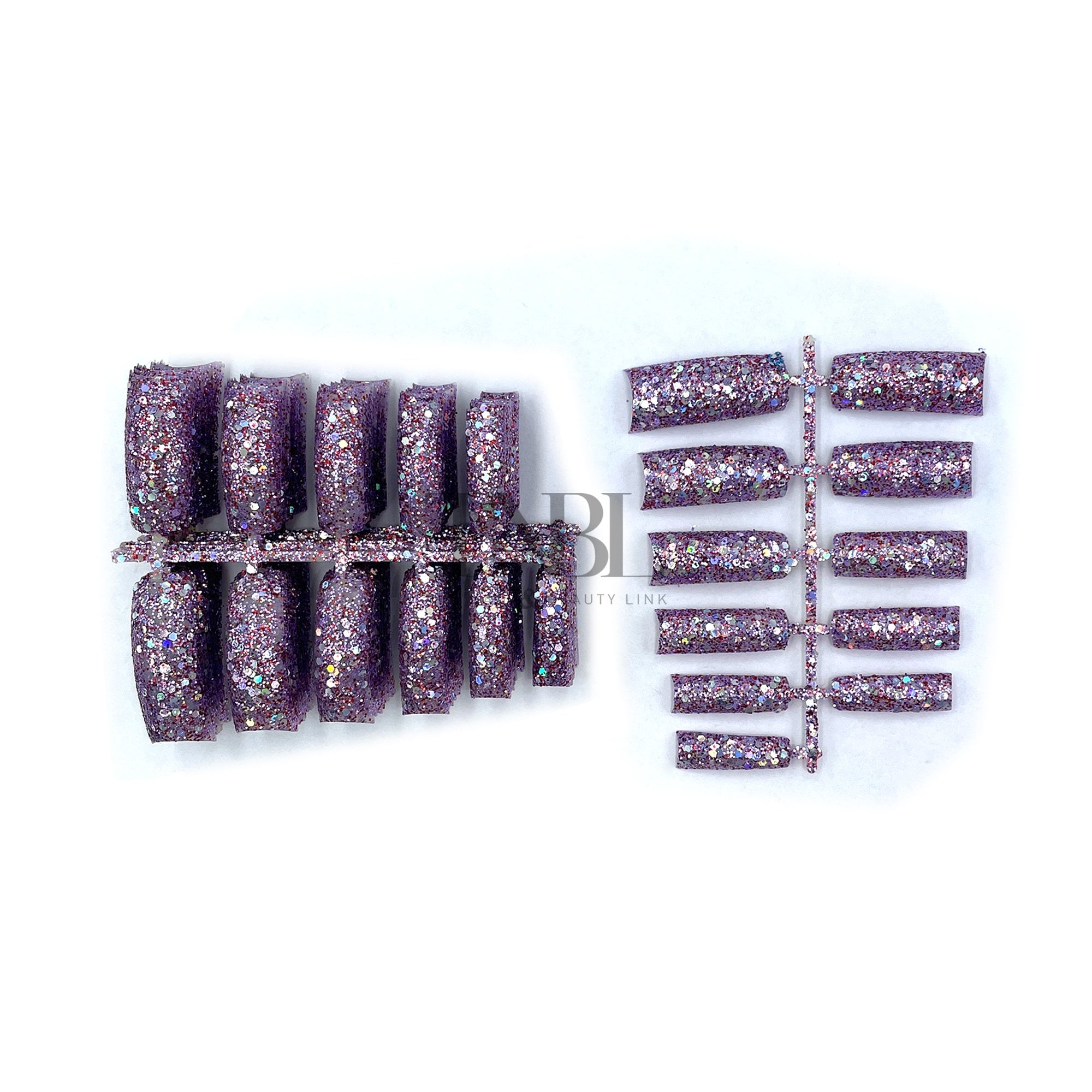 Glitter Nail Tips 110pcs #35