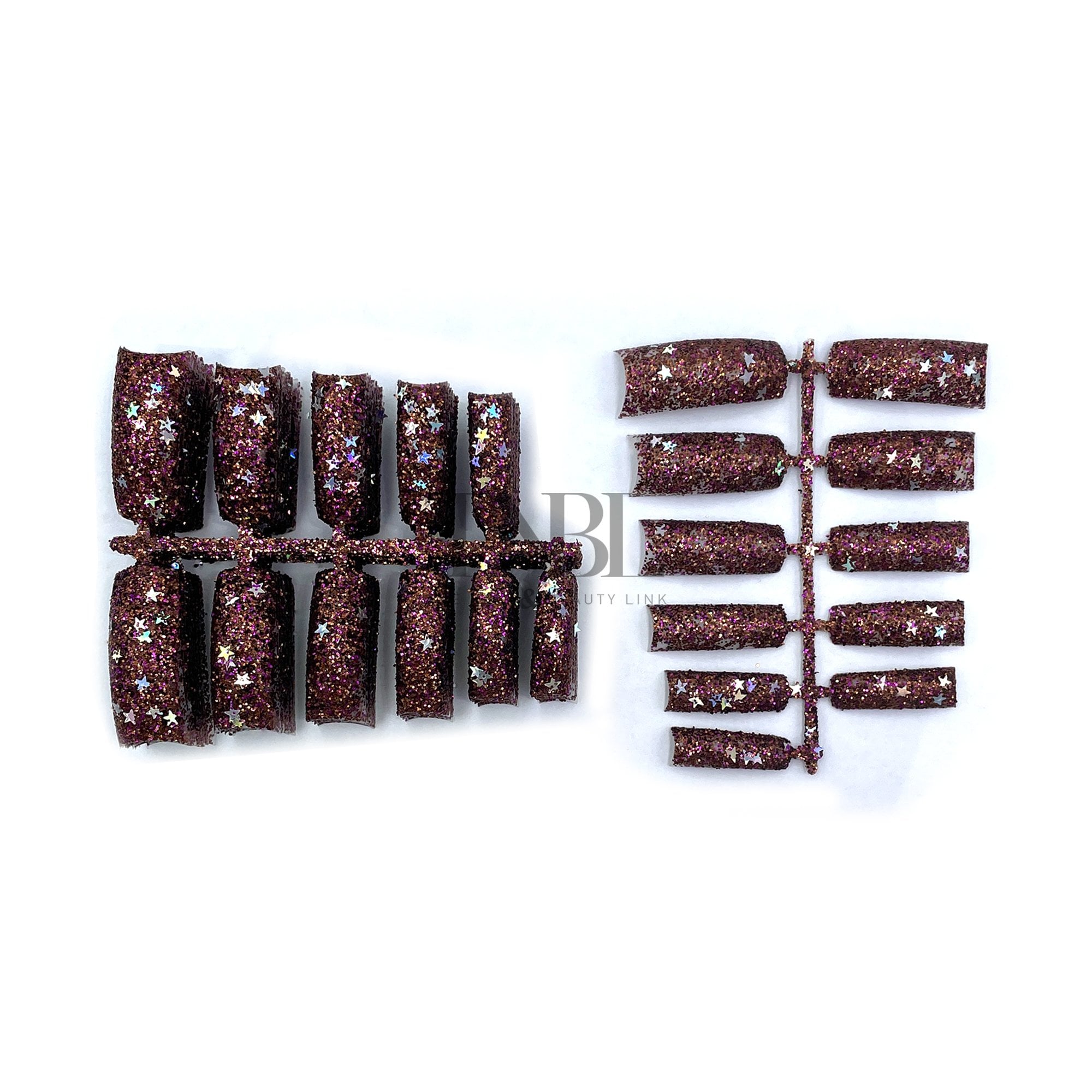 Glitter Nail Tips 110pcs #42