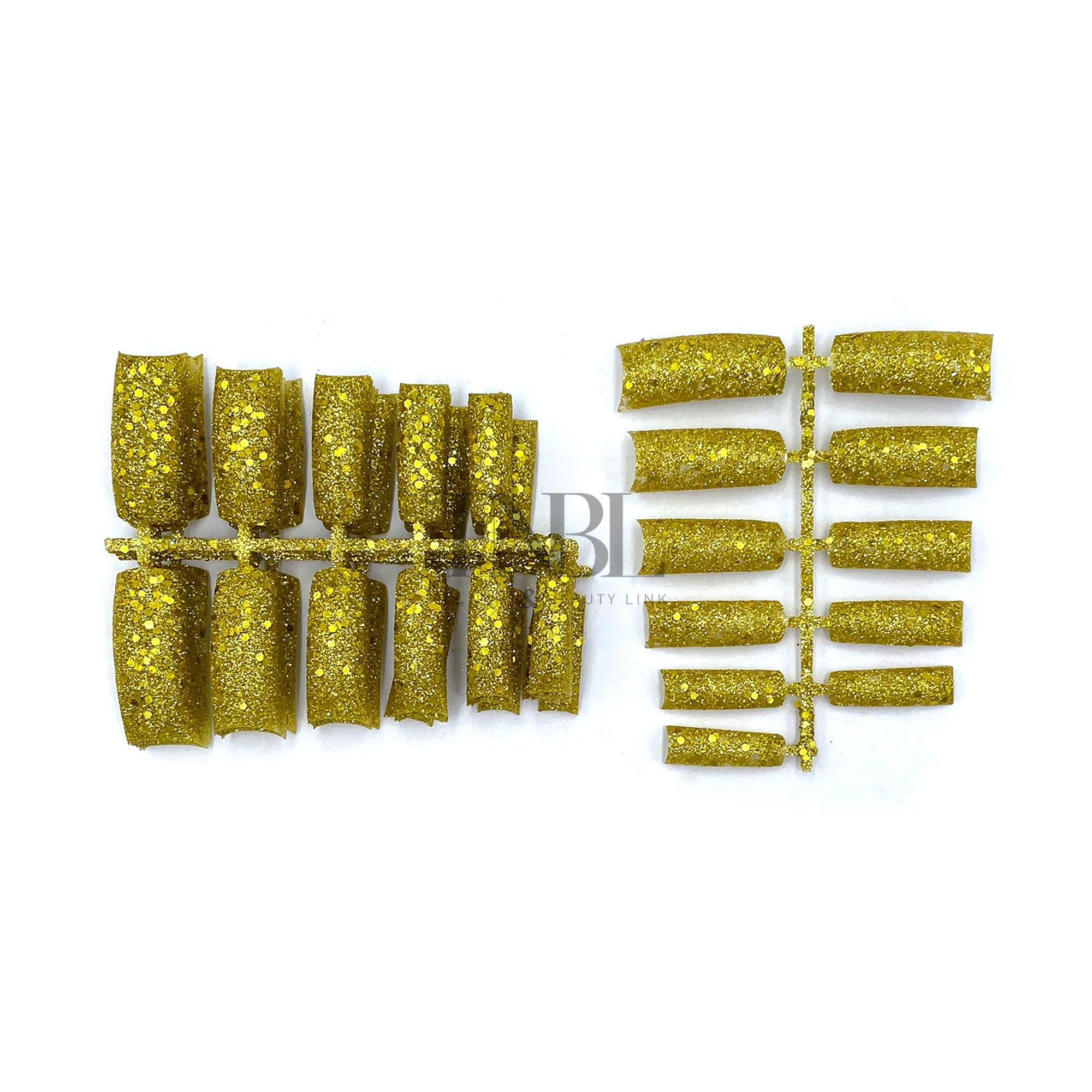 Glitter Nail Tips 110pcs #49