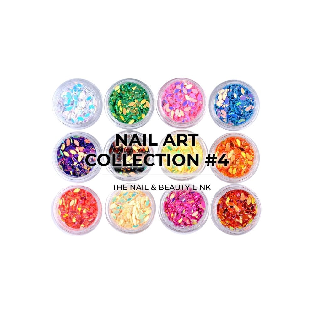 Mermaid Leaves Glitter Collection Set 6/12PCS