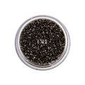 Microbead Nail Art Pot - Black/Grey