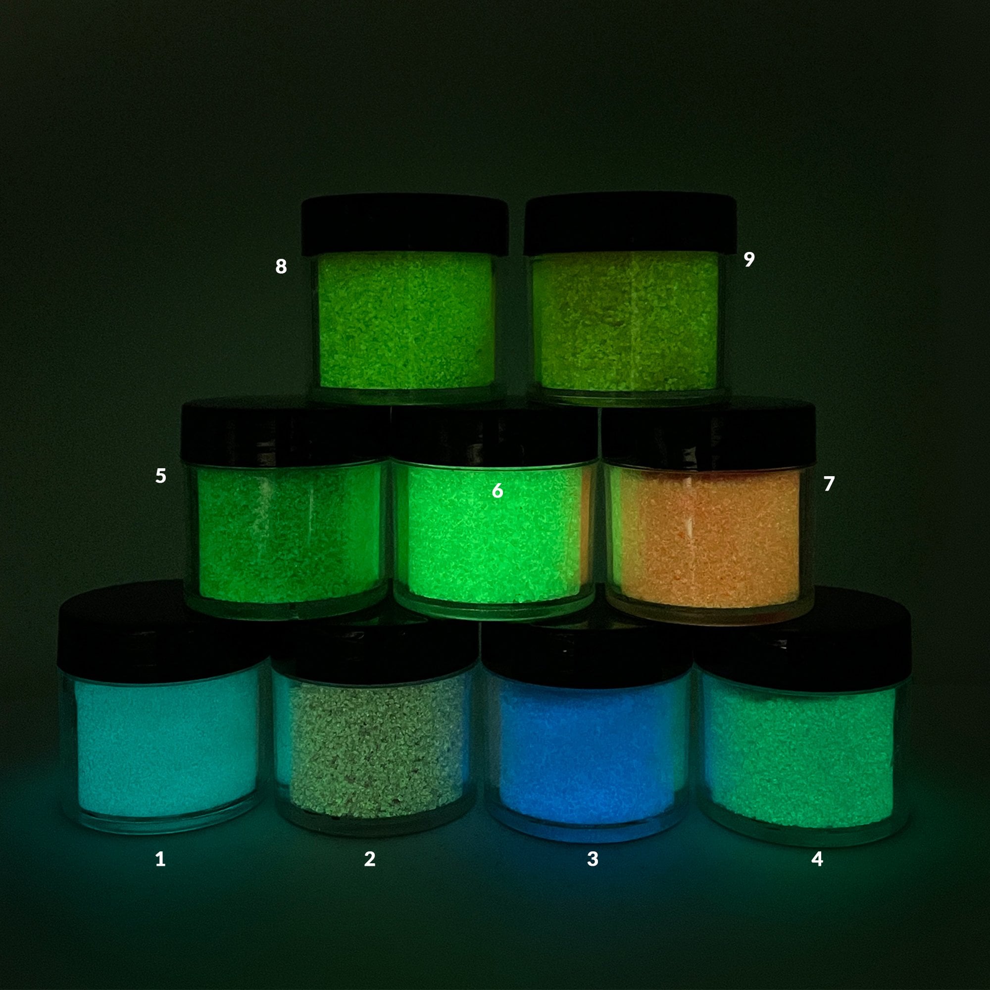 Glow in the Dark Glitter Pot 1oz