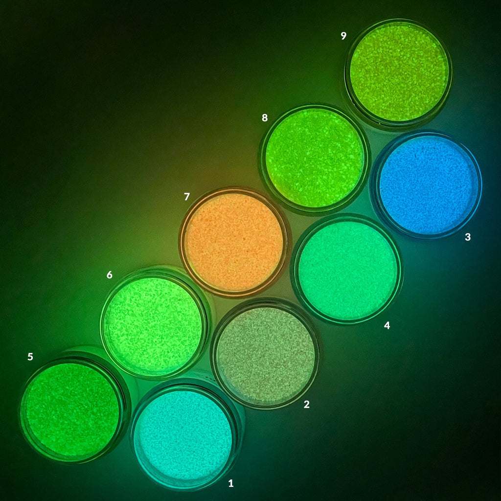 Glow in the Dark Glitter Pot 1oz