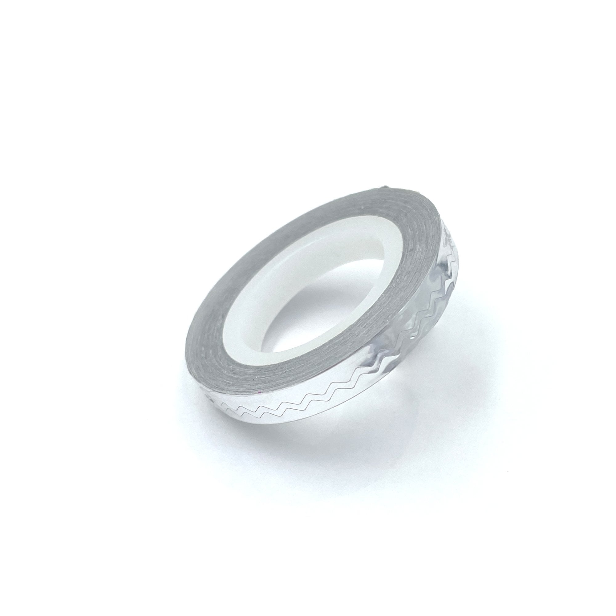Nail Art Striping tape ZigZag - Silver