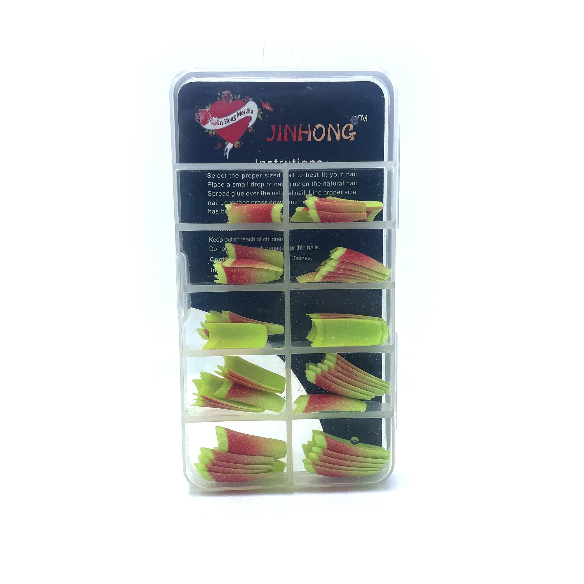 Patterned Nail Tips 70pcs #7