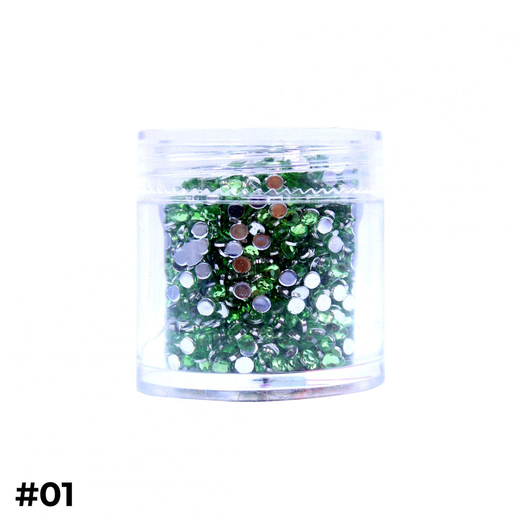 Nail art Rhinestone Crystals in Pot