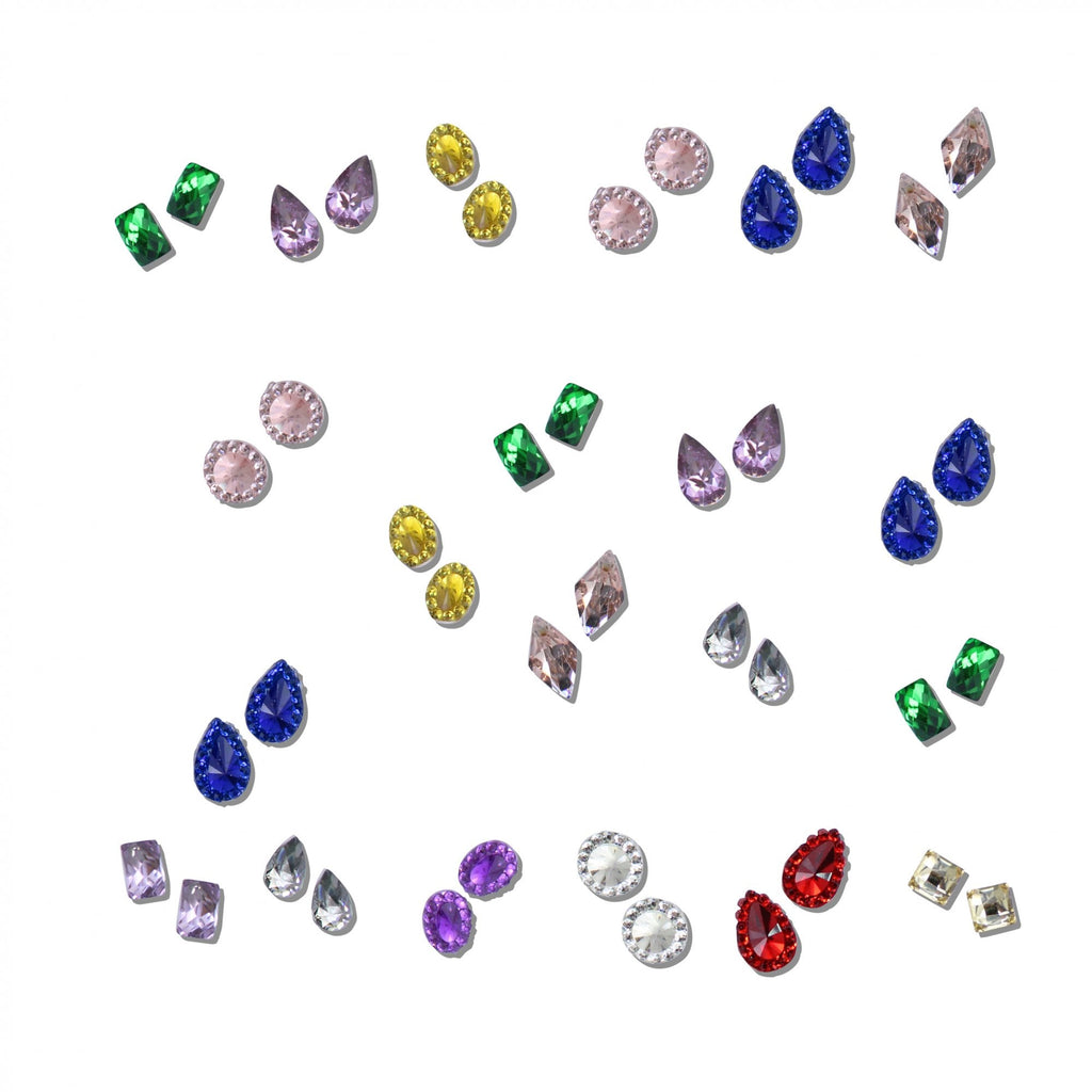 Mix 3D Nail Art Flat Back Rhinestone Crystals #1