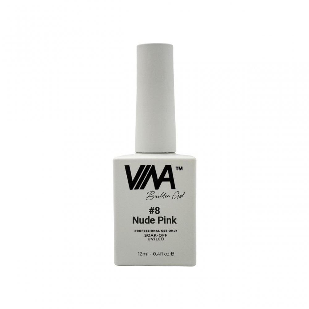 VINA Brush on Builder Gel 12ml - #8 Nude Pink