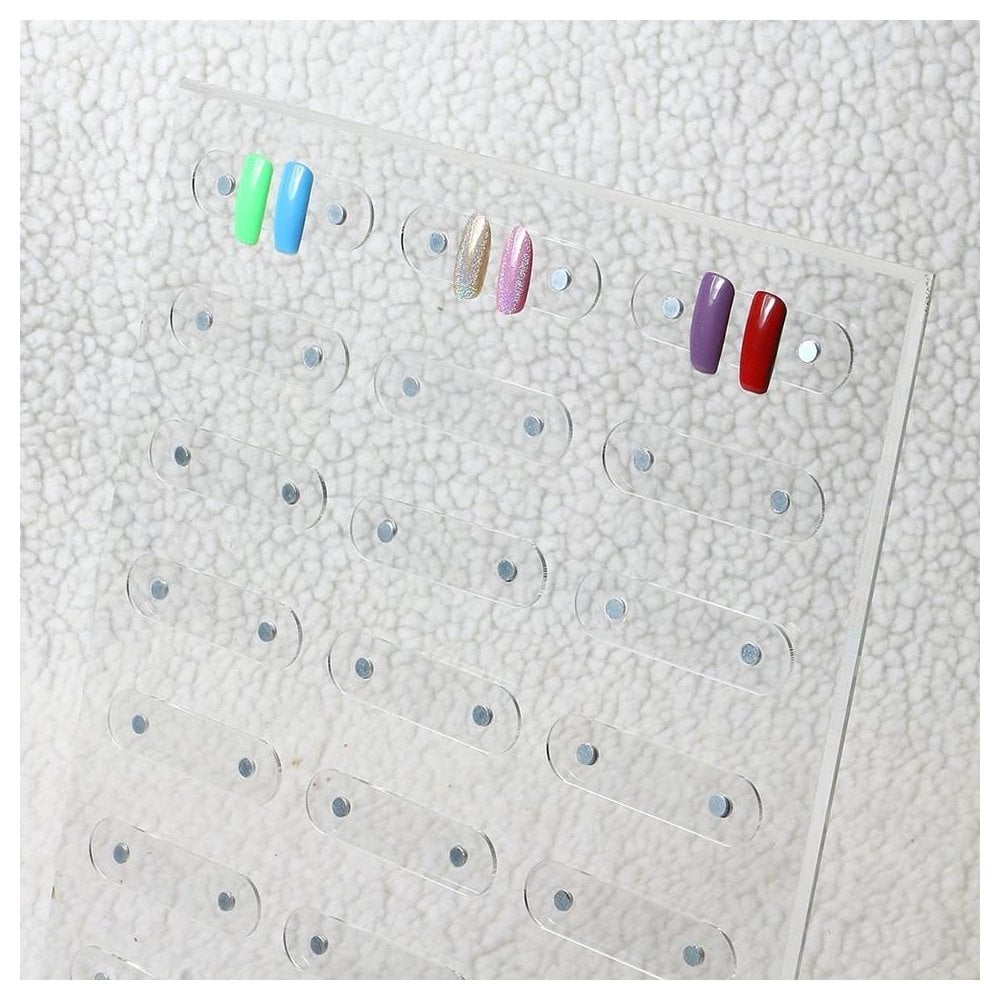 Magnetic Nail Art Display Board 24slots