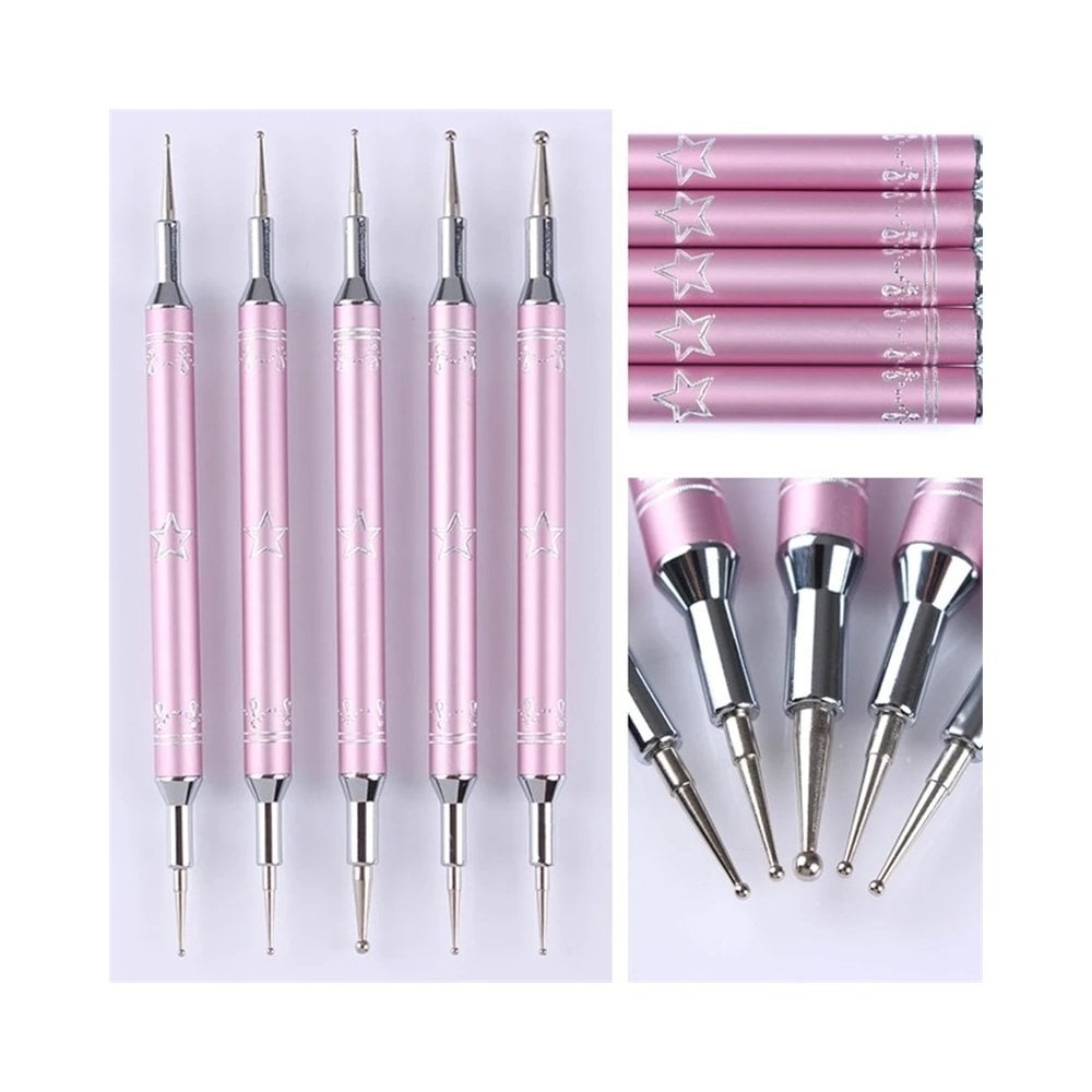 Dotting Tool Set of 5(Pink)