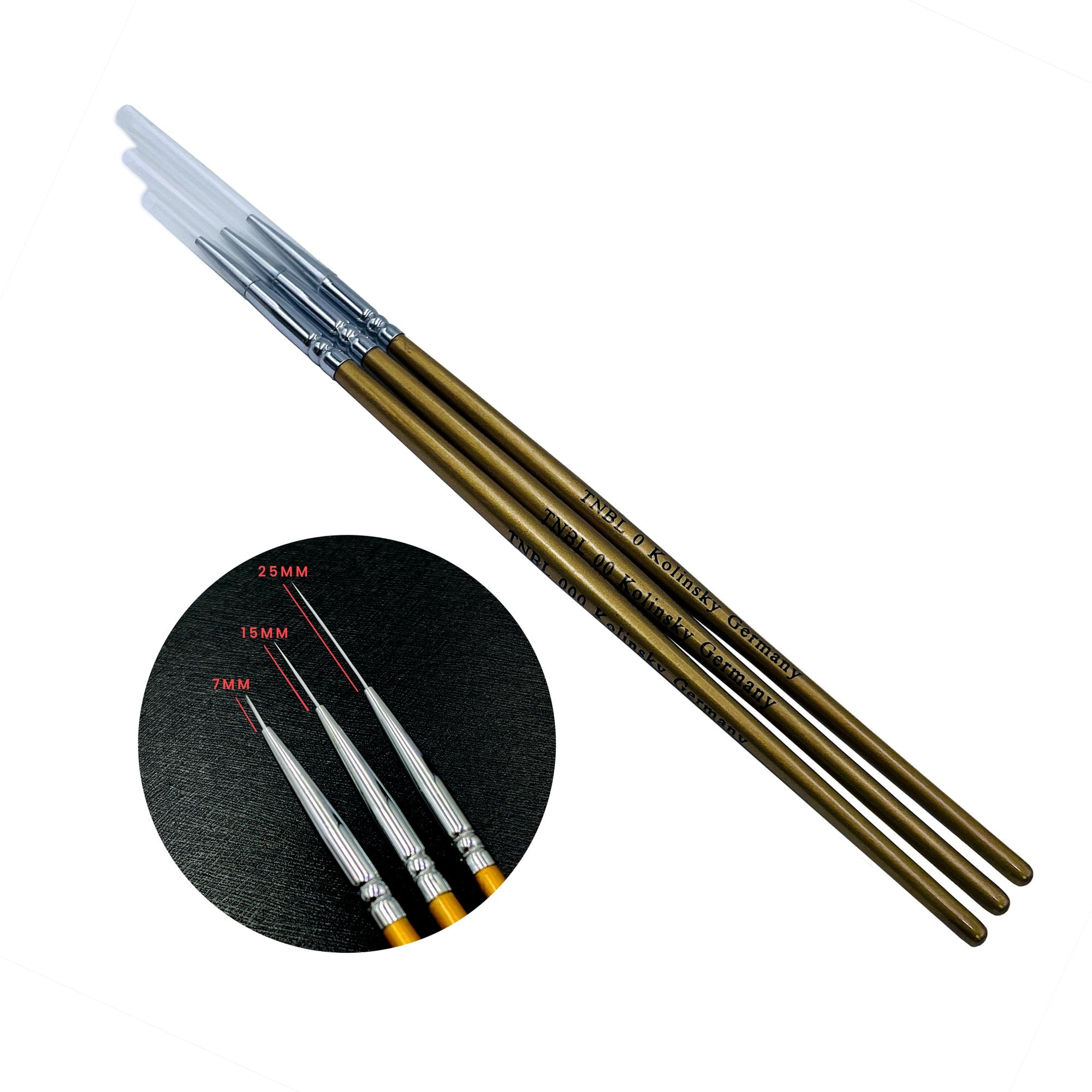 Liner Brush Set of 3