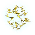 3D Metal Nail Art - #87