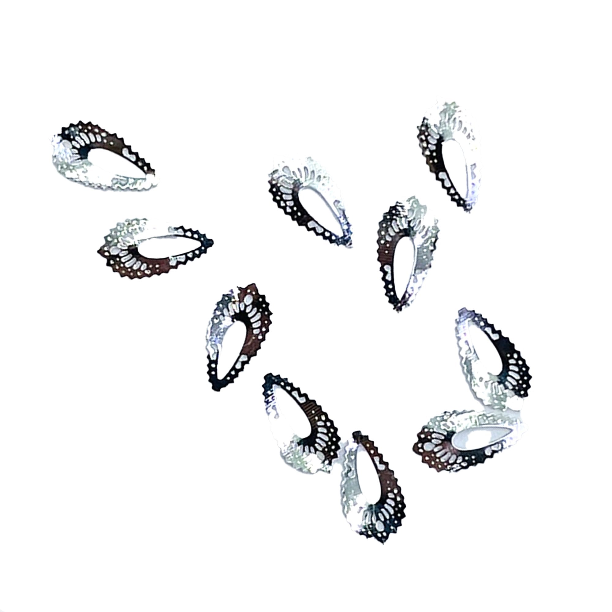 3D Metal Nail Art - #112