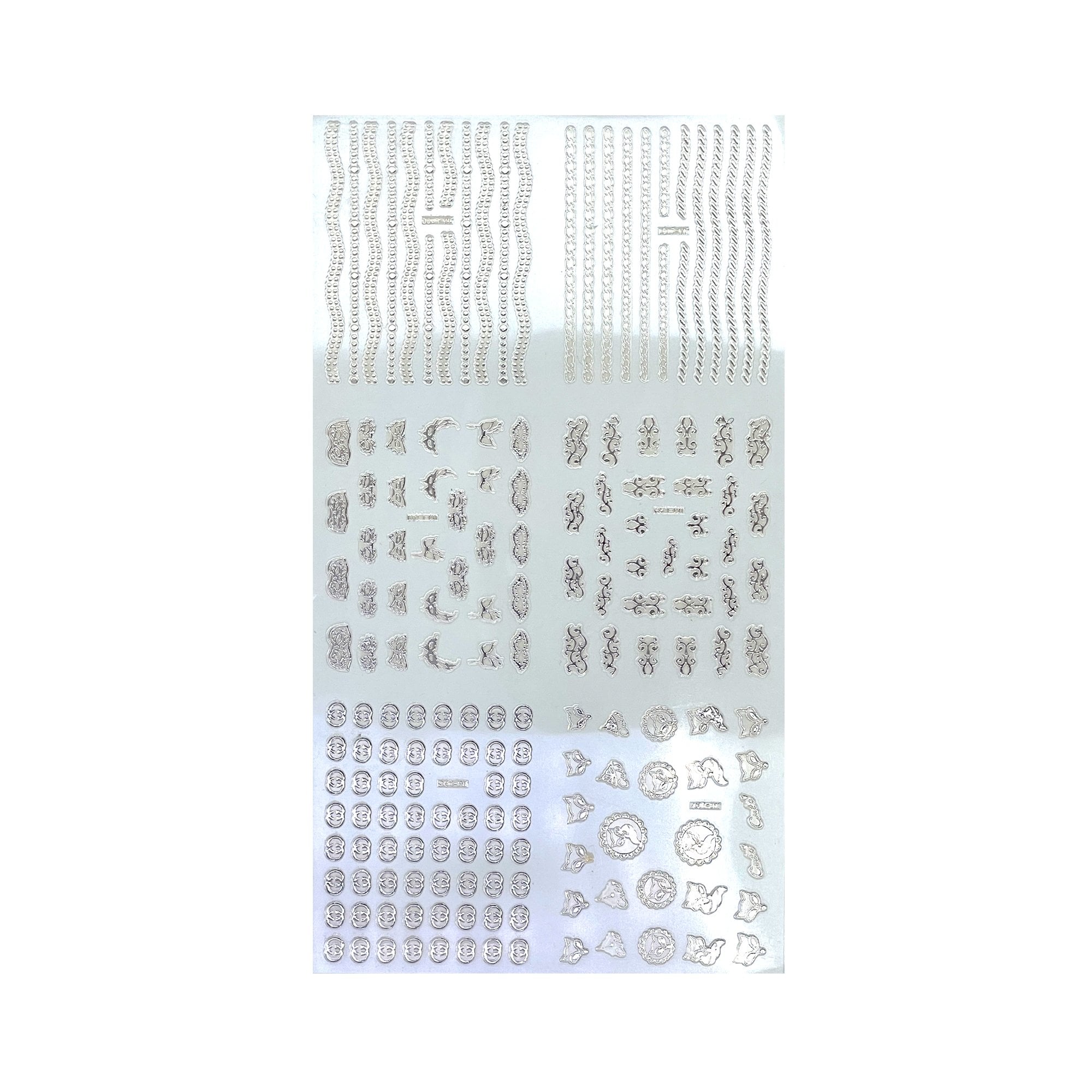 STICKER 3DL_#27 (SILVER)