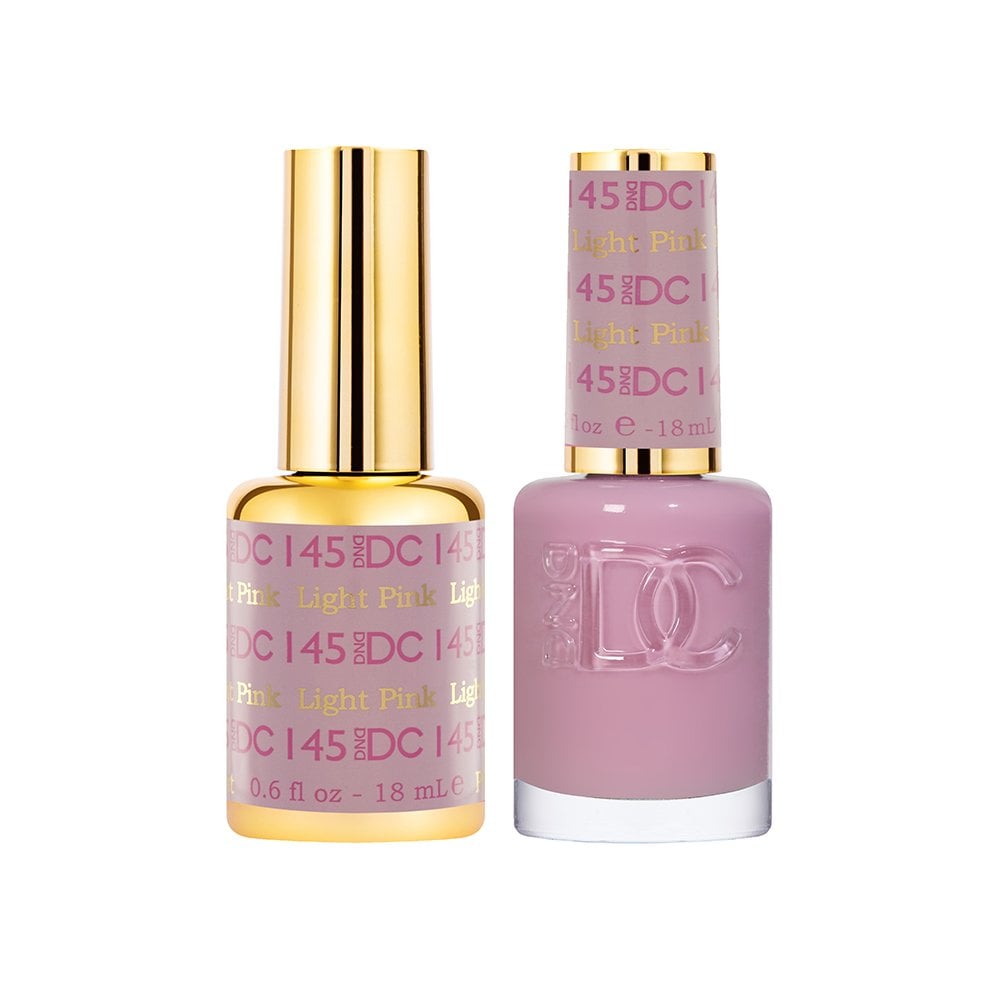 DND DC Gel & Nail Polish DUO 18ml - DC145 Light Pink