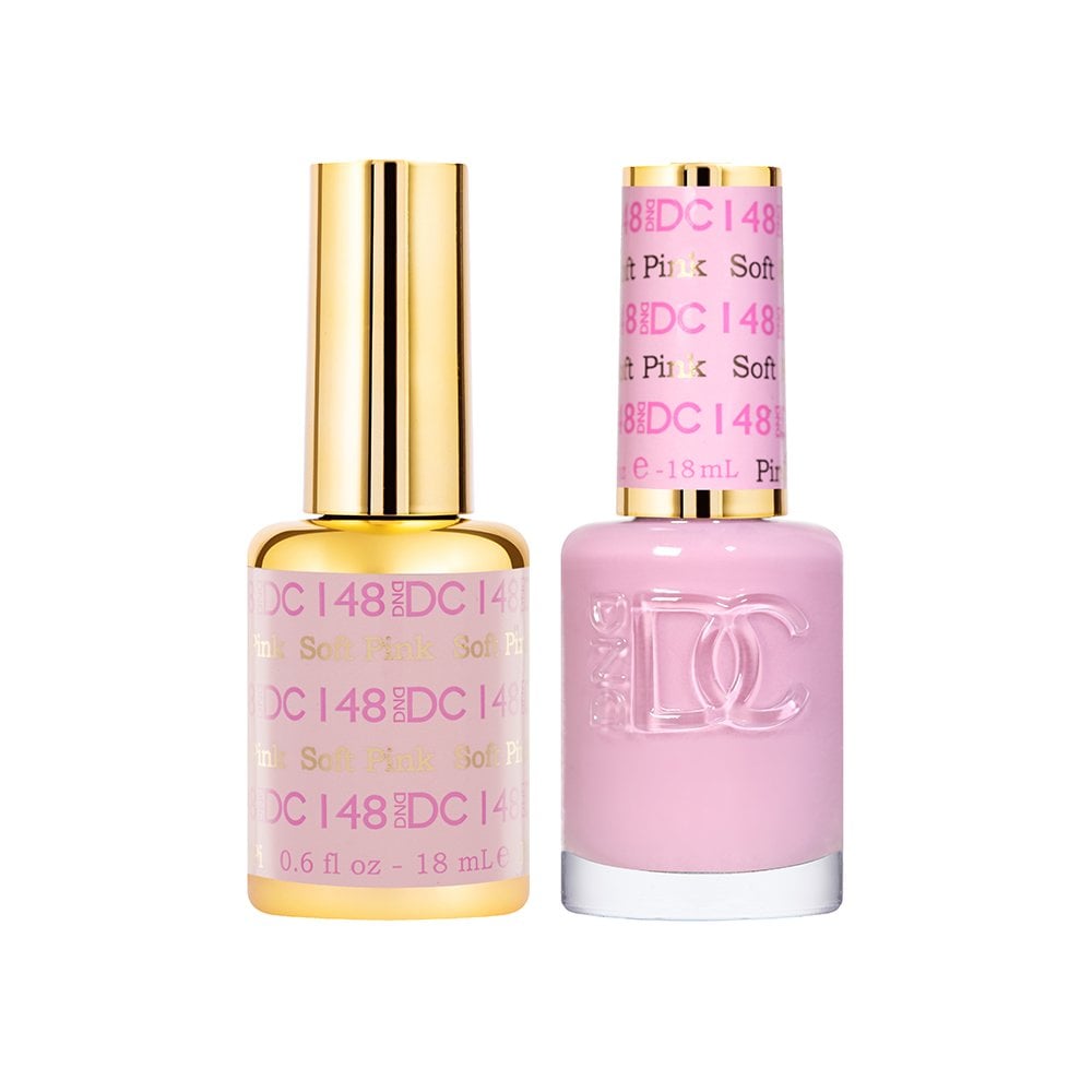 DND DC Gel & Nail Polish DUO 18ml - DC 148 Soft Pink